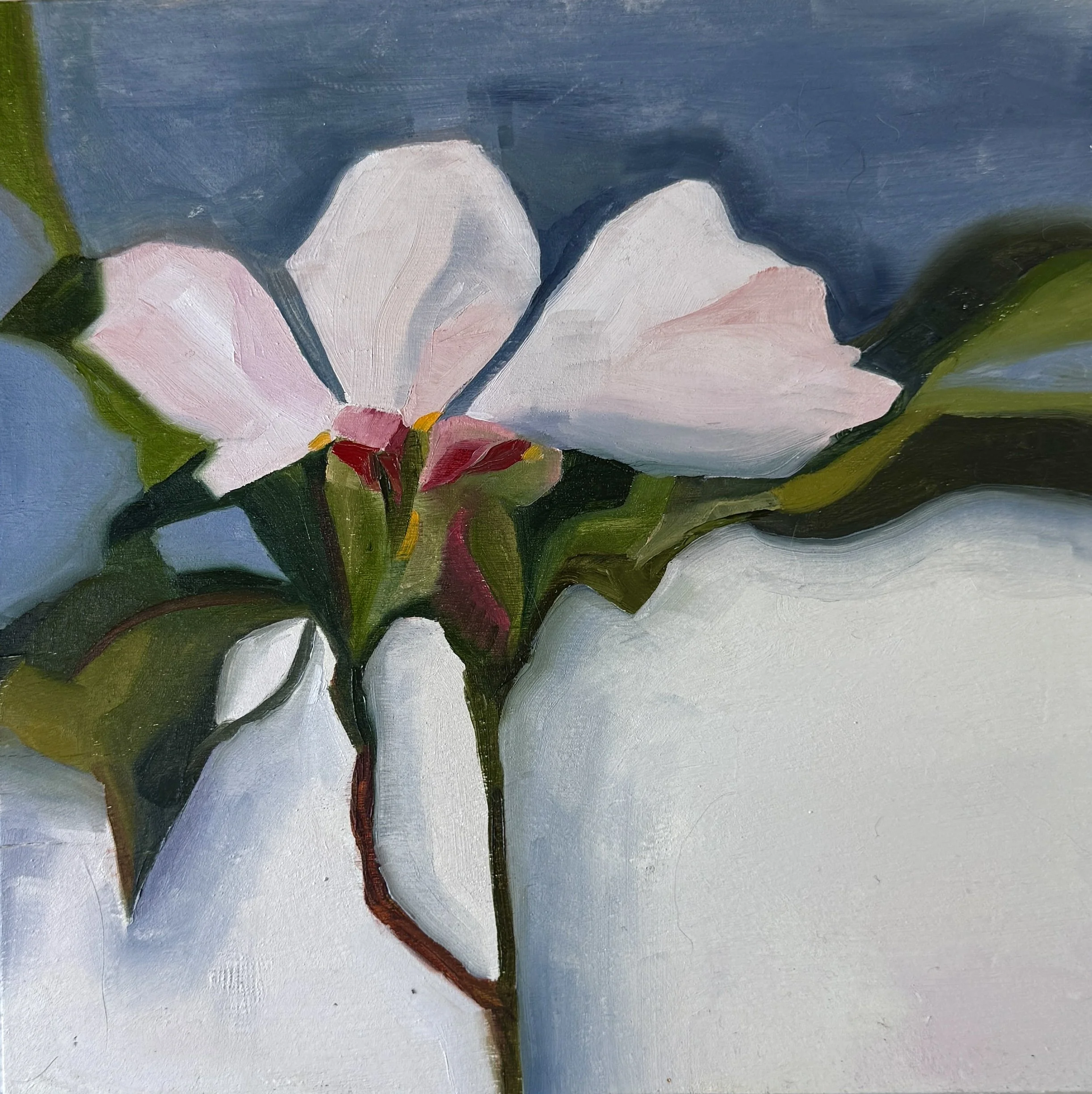 Grace Under Siege
8in x 8in Oil on wood
$150