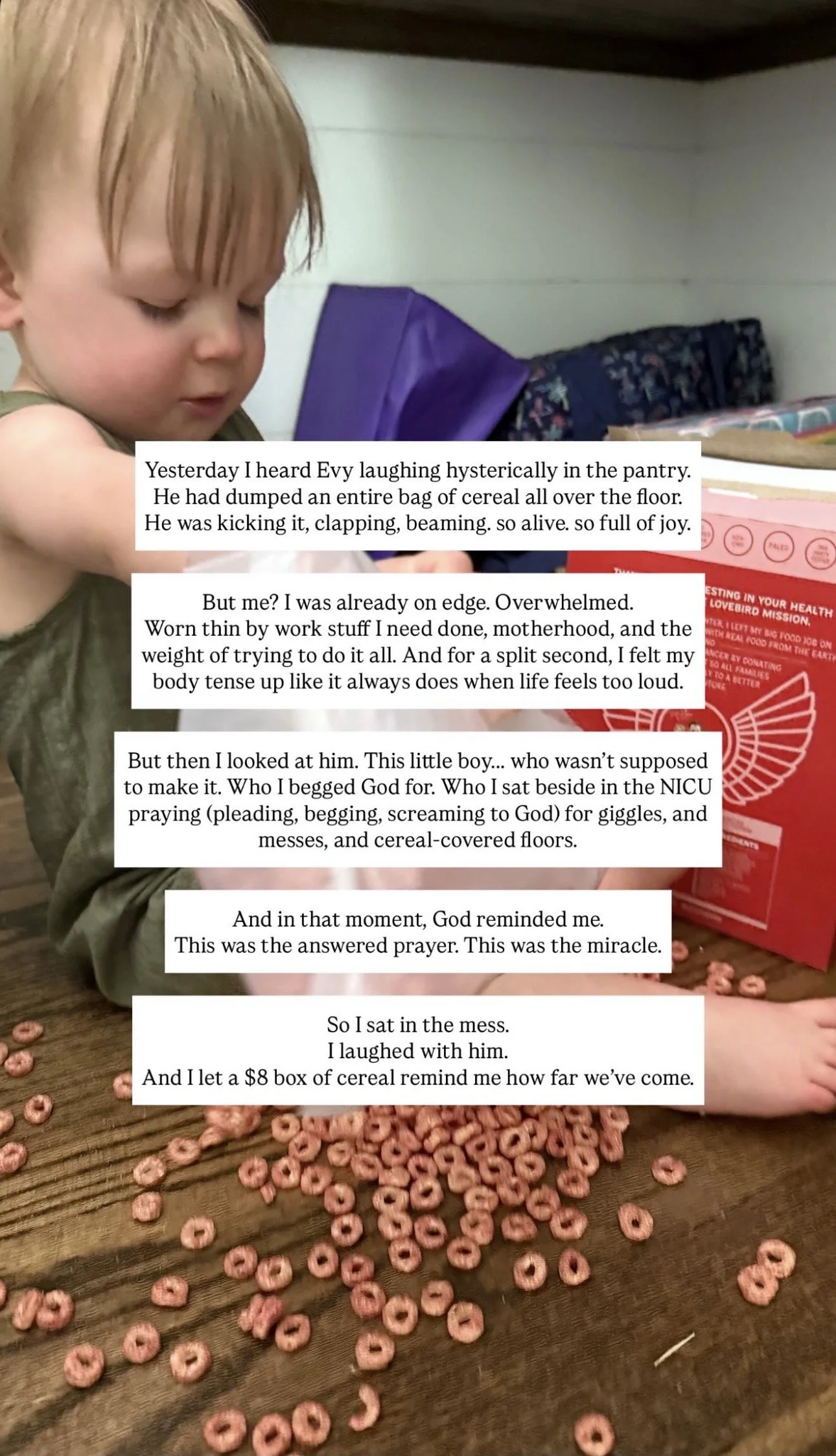 The Moment I Longed For