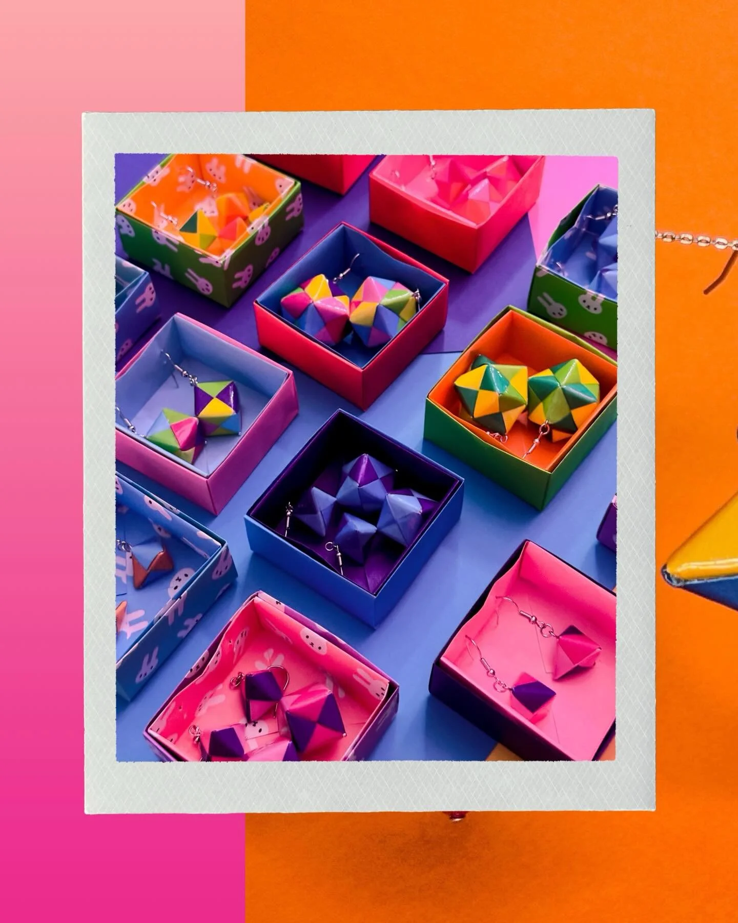 Origami earrings officially up on my shop! 💟

&bull;*&uml;*&bull;.&cedil;&cedil;☆*･ﾟ&bull;*&uml;*&bull;.&cedil;&cedil;☆*･ﾟ&bull;*&uml;*&bull;.&cedil;&cedil;☆

If you&rsquo;re local to Philly, DM for free shipping code and to arrange in-person pickup