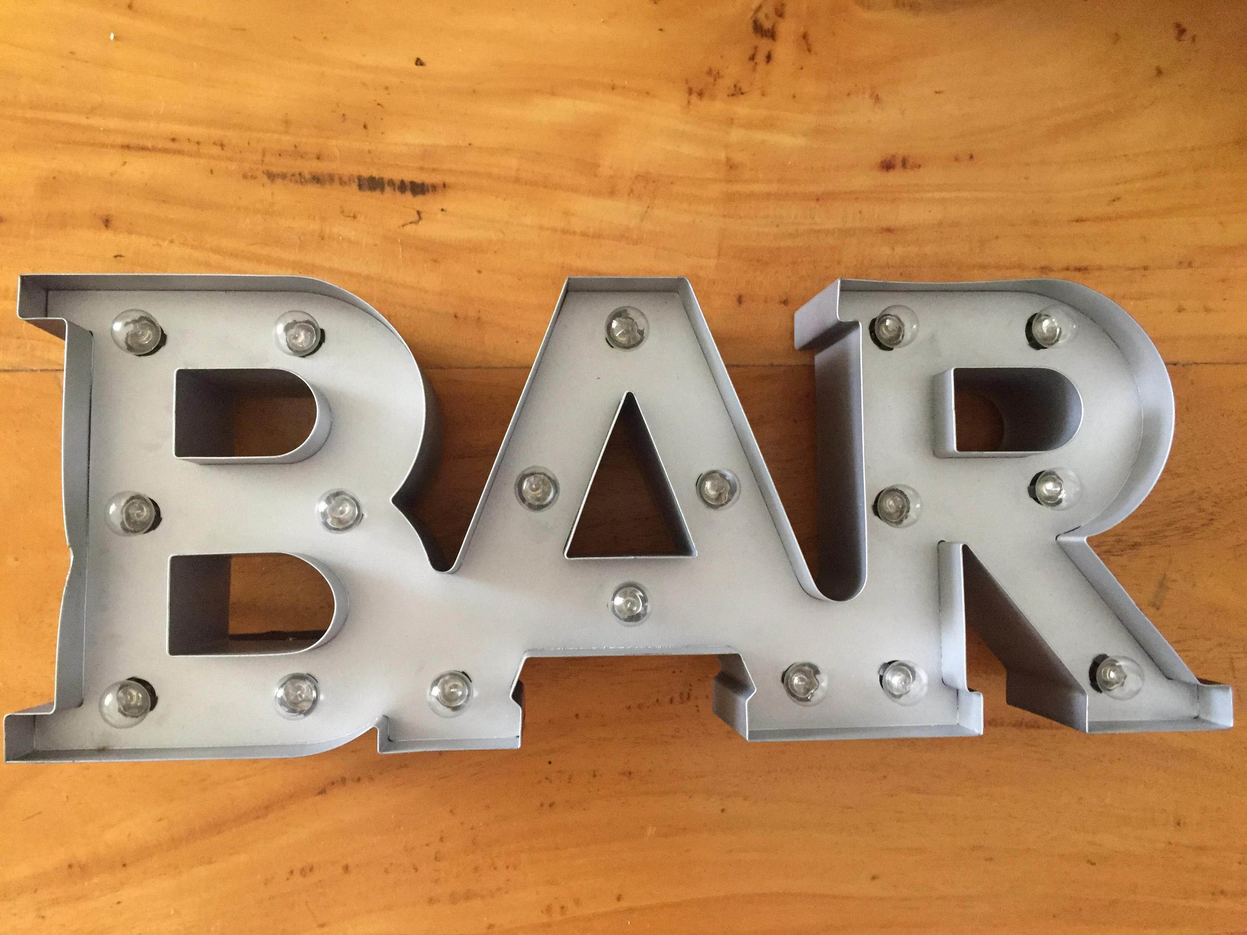 Bar Marquee Lights
$30.00