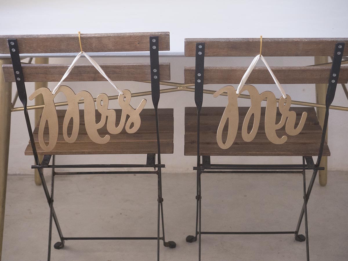 Calligraphy Mr. & Mrs. Signs
$7.00