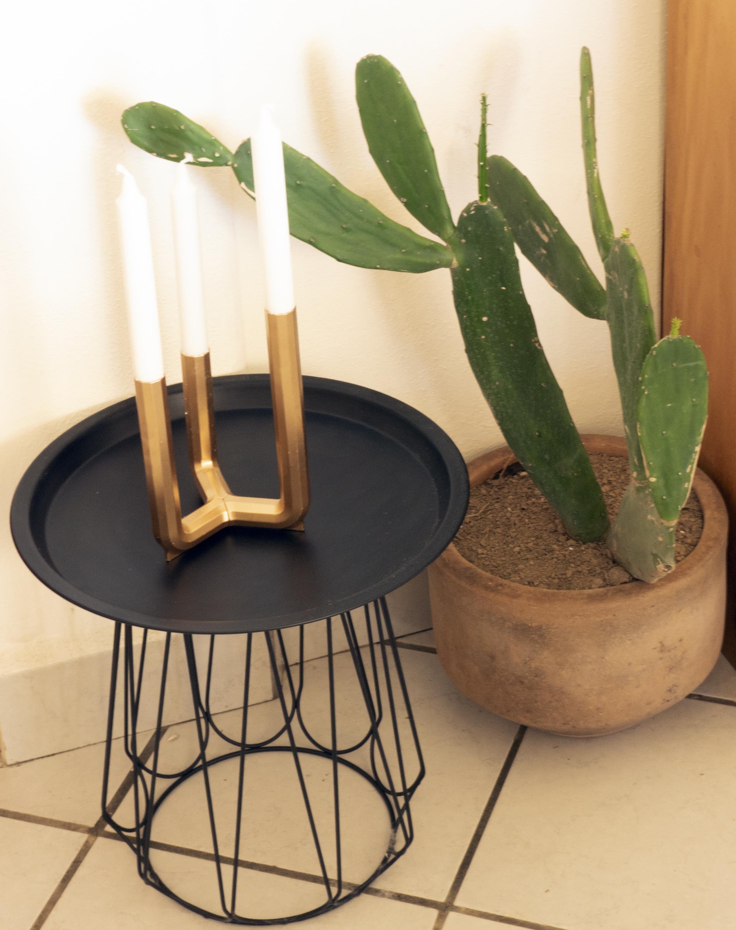 Small Black Metal Table (1)
$20.00