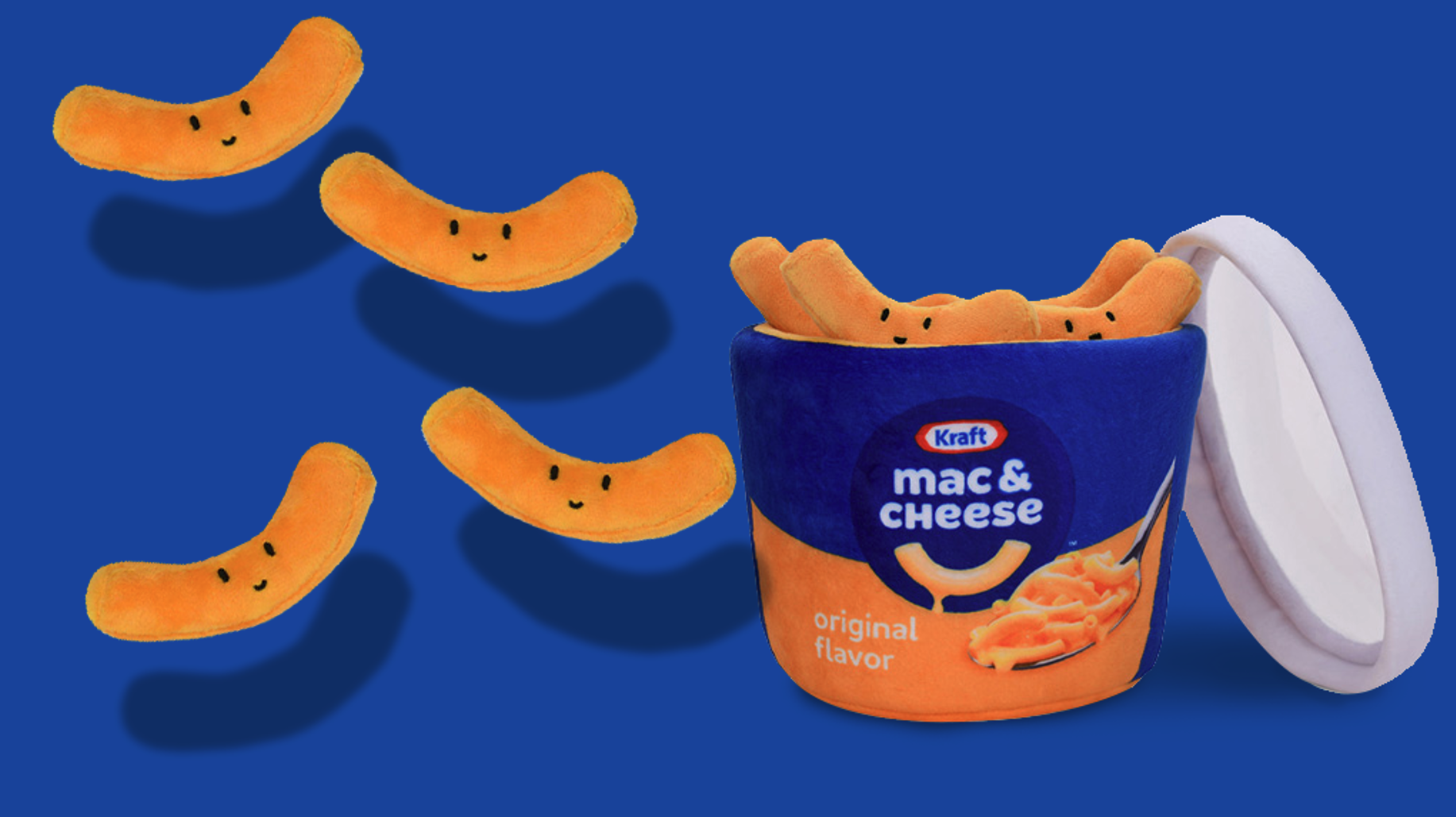 Kraft Mac and Cheese Plush