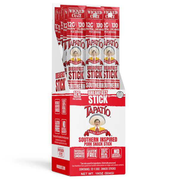 Wicked Cutz Partners with Tapatío to Launch Bold New Line of Protein-Packed Meat Snacks