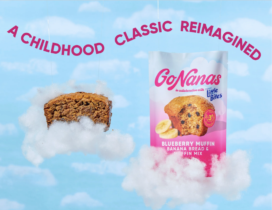 GoNanas and Little Bites® Team Up to Reinvent a Childhood Classic With New Blueberry Muffin Banana Bread Mix