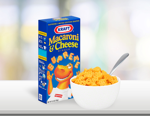 KRAFT Mac & Cheese x Supreme