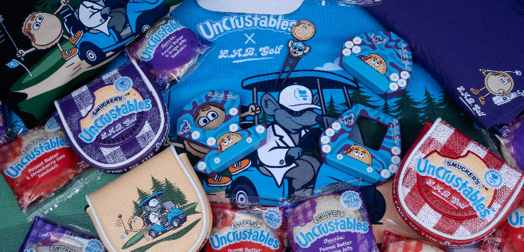 Uncrustables x LAB Golf