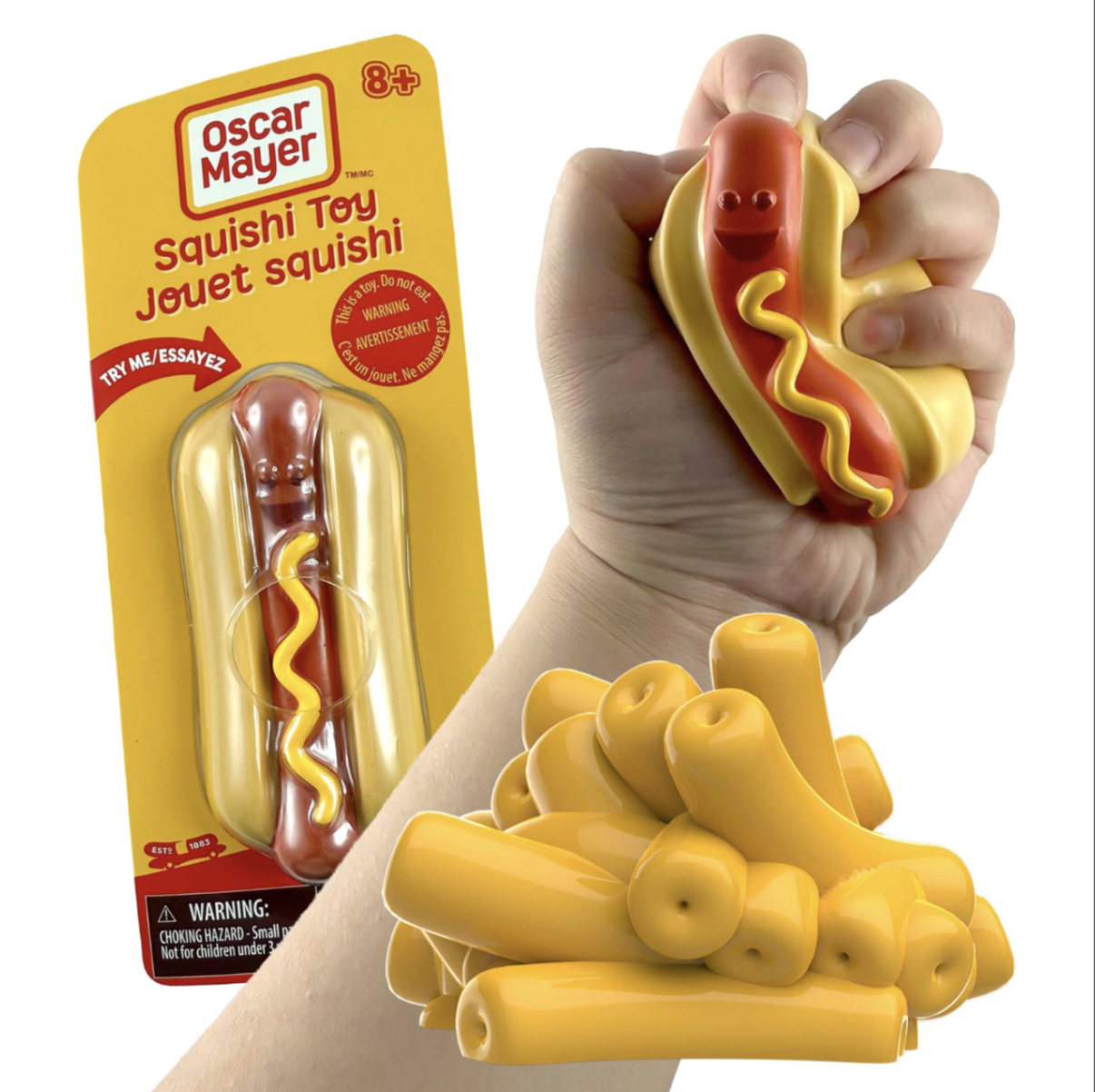 Oscar Mayer Squishi Toy