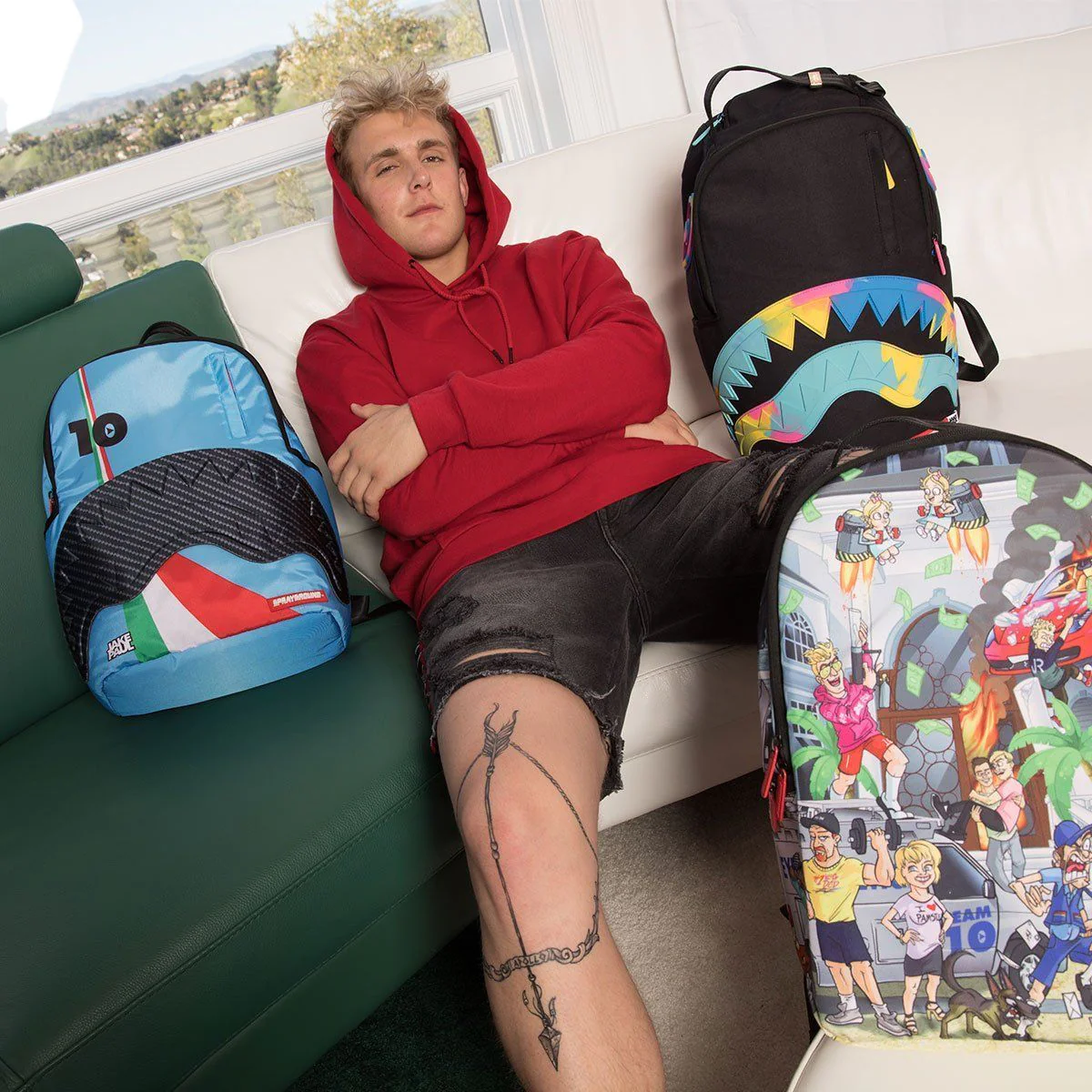 Jake Paul x Sprayground