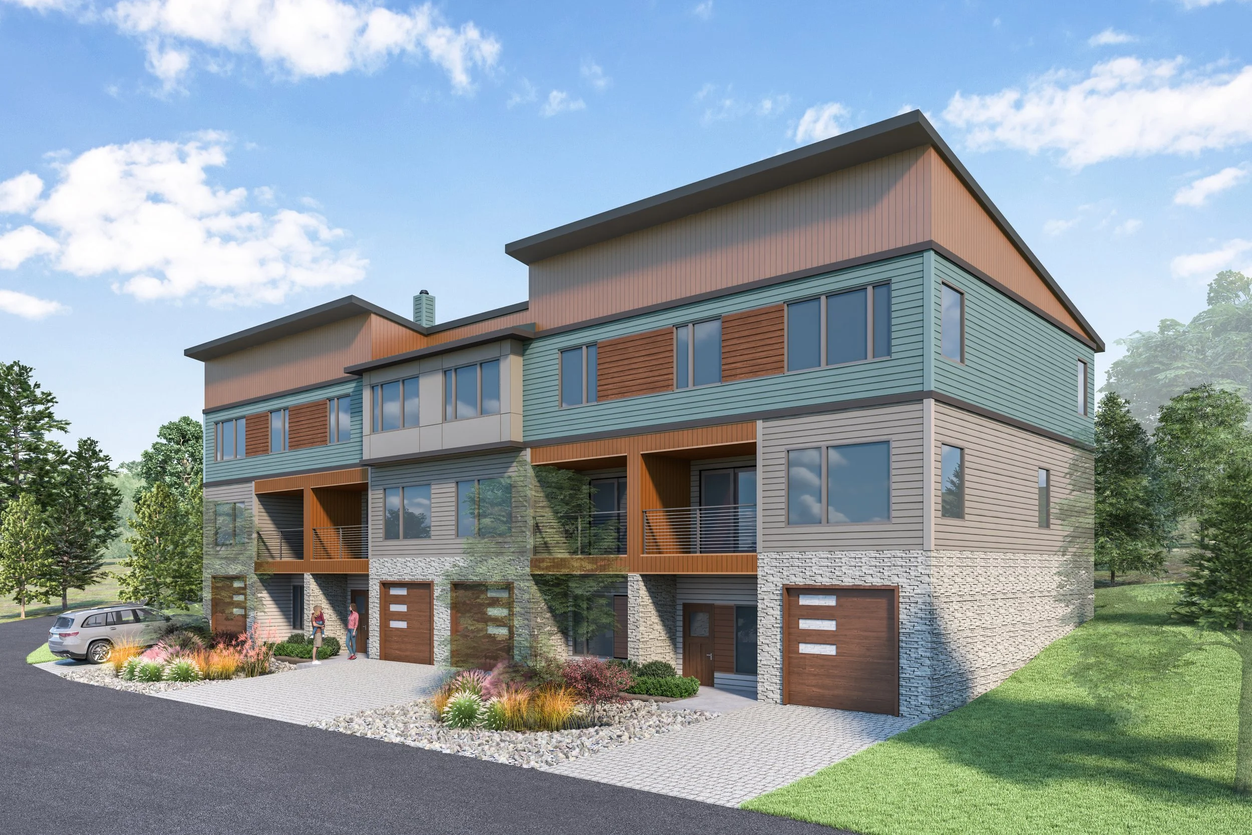 New Luxury Townhomes for Sale The Cove at Lake NY