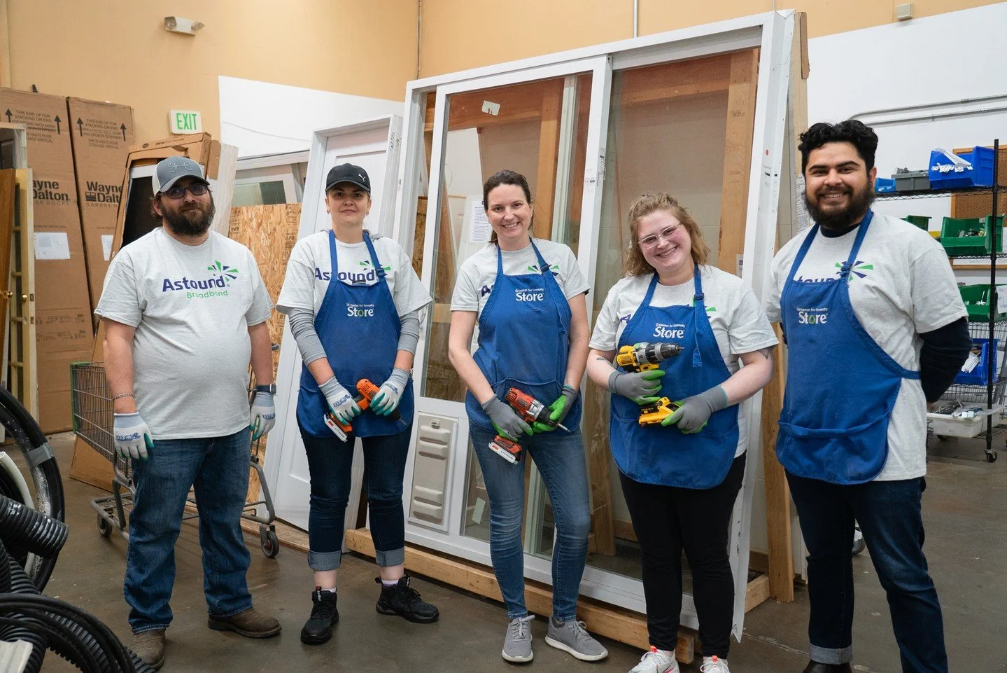 Our Habitat stores accept donations and sell a constantly changing inventory of high-quality household items and building materials to the public at a fraction of the retail price, while diverting reusable items from area landfills. The revenue gener