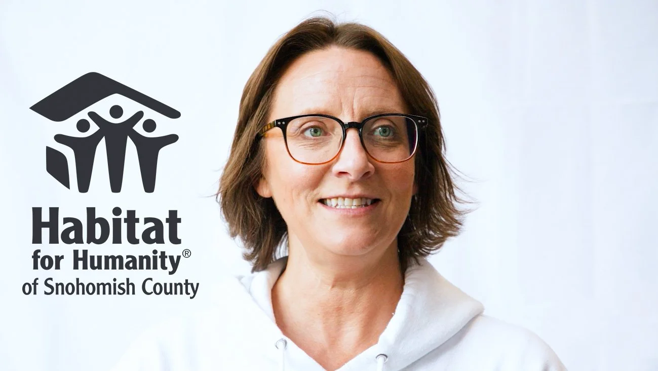 Female staff member of Habitat for Humanity
