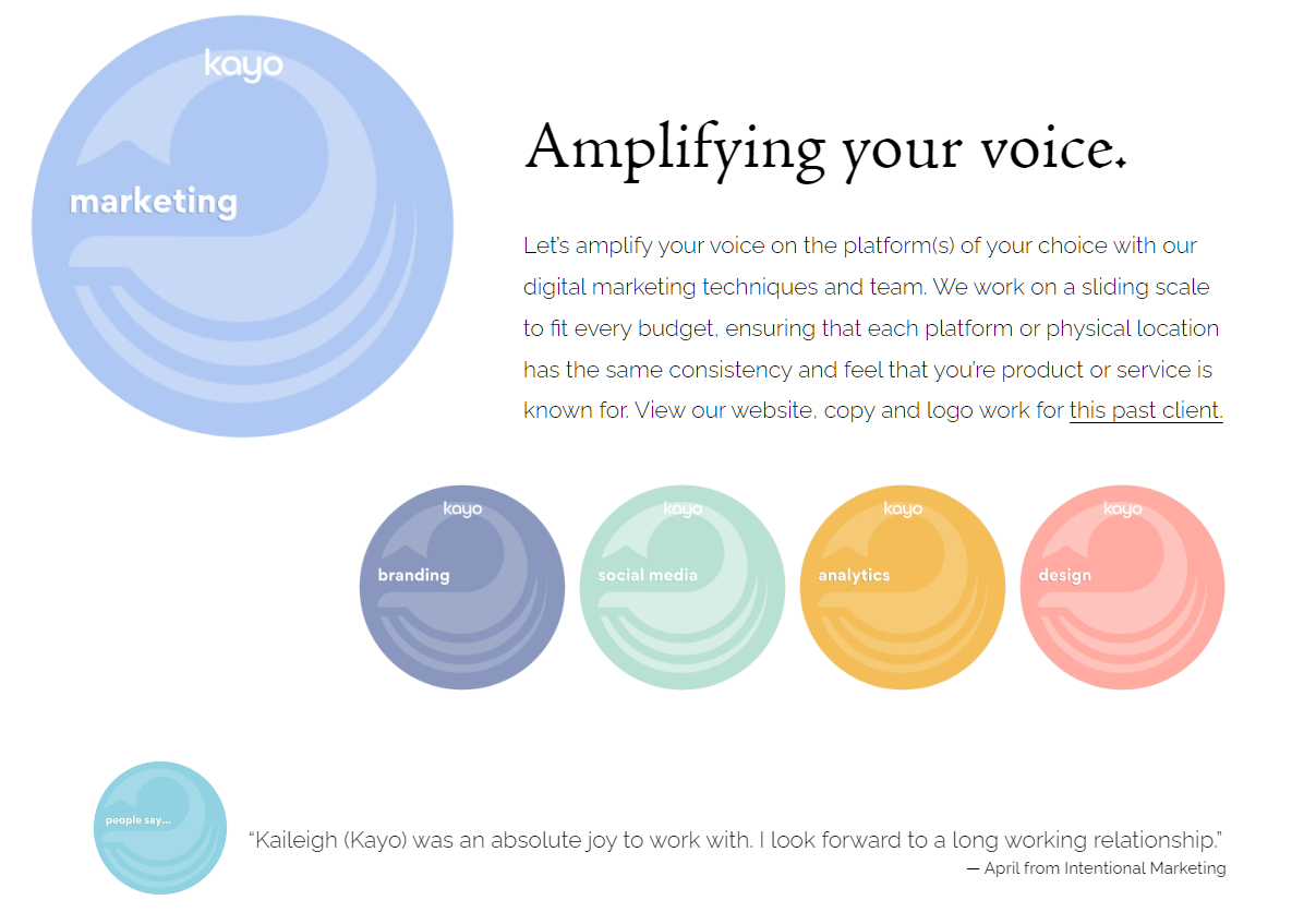 amplifying your voice squarespace carosel.png