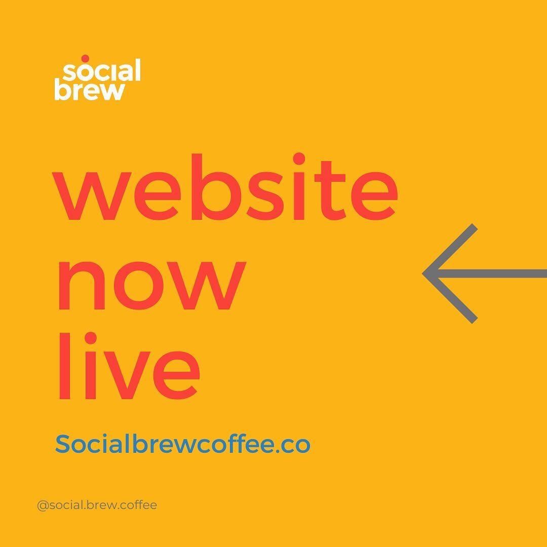 We are alive!! Check it out. 

Socialbrewcoffee.co