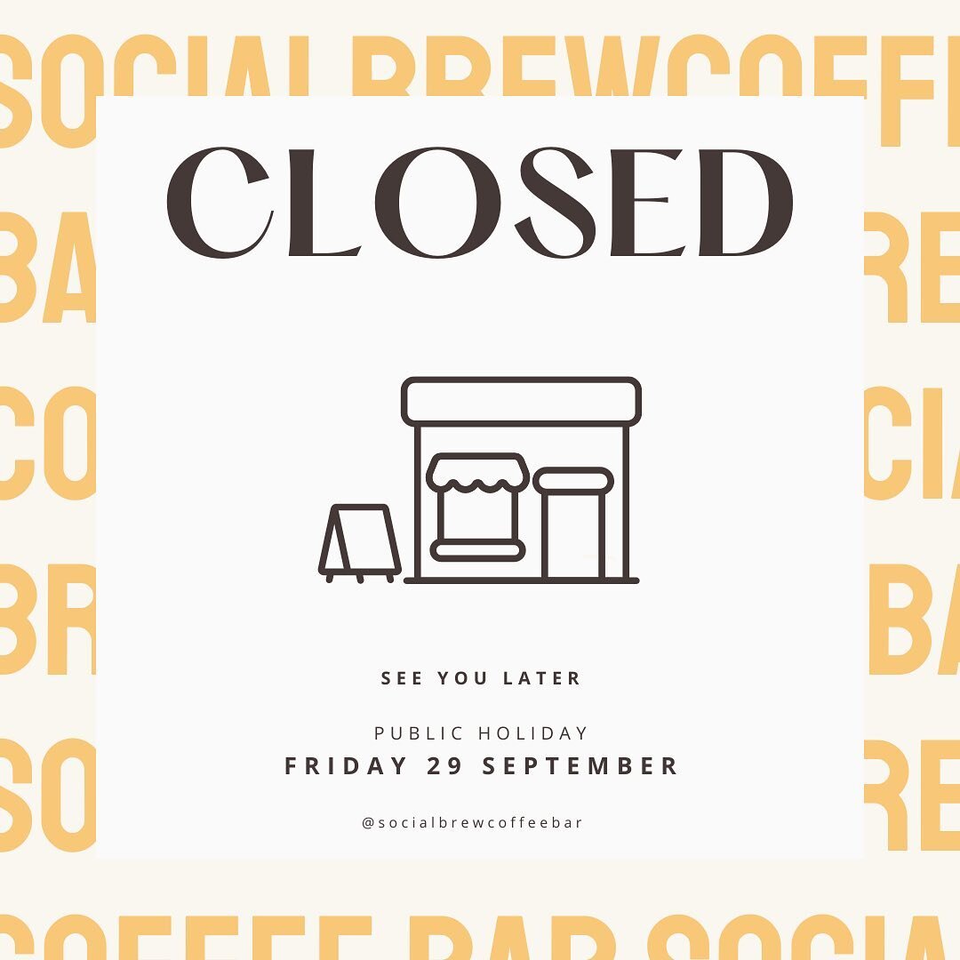 wishing everyone an amazing week! unfortunately we will be closed this friday for grand final public holiday. drop your winner pick in the comments 👀