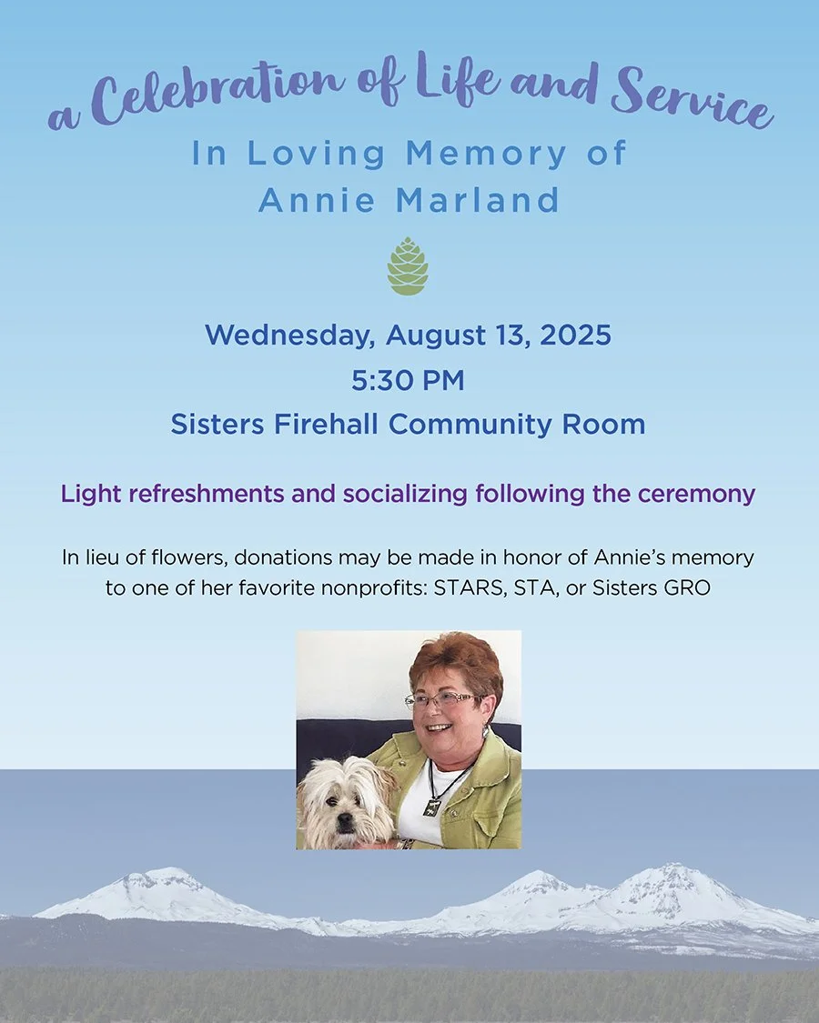 In Memory of Our Co-Founder, Ann Marland