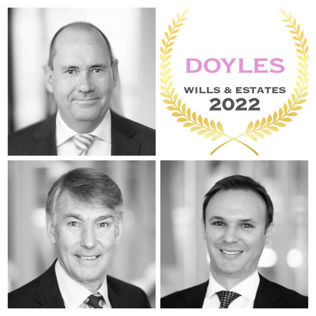 Sladen Legal’s Succession Planning Lawyers Recognised In Doyles Guide Victoria 2022