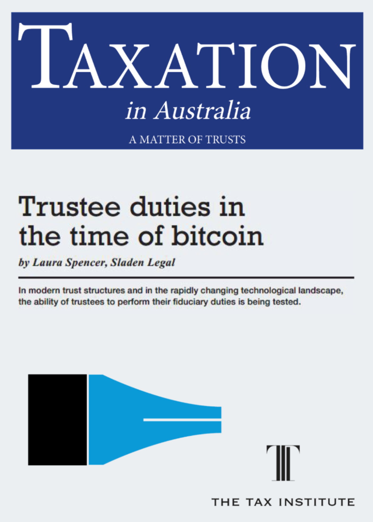 Trustee duties in the time of bitcoin 