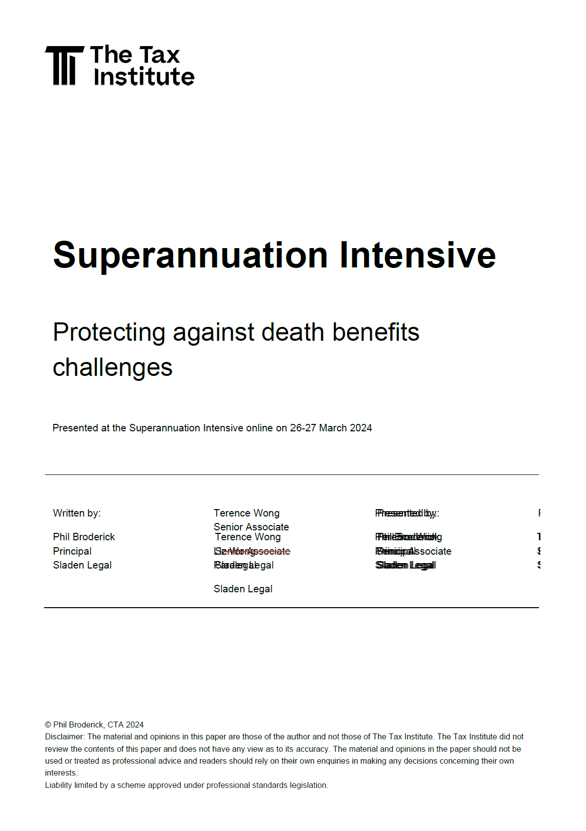 Protecting Against Death Benefits Challenges