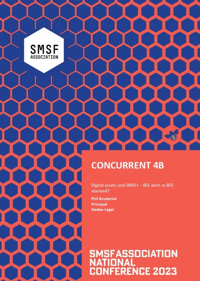 Digital Assets And SMSFs – BEE Alert Or BEE Alarmed?