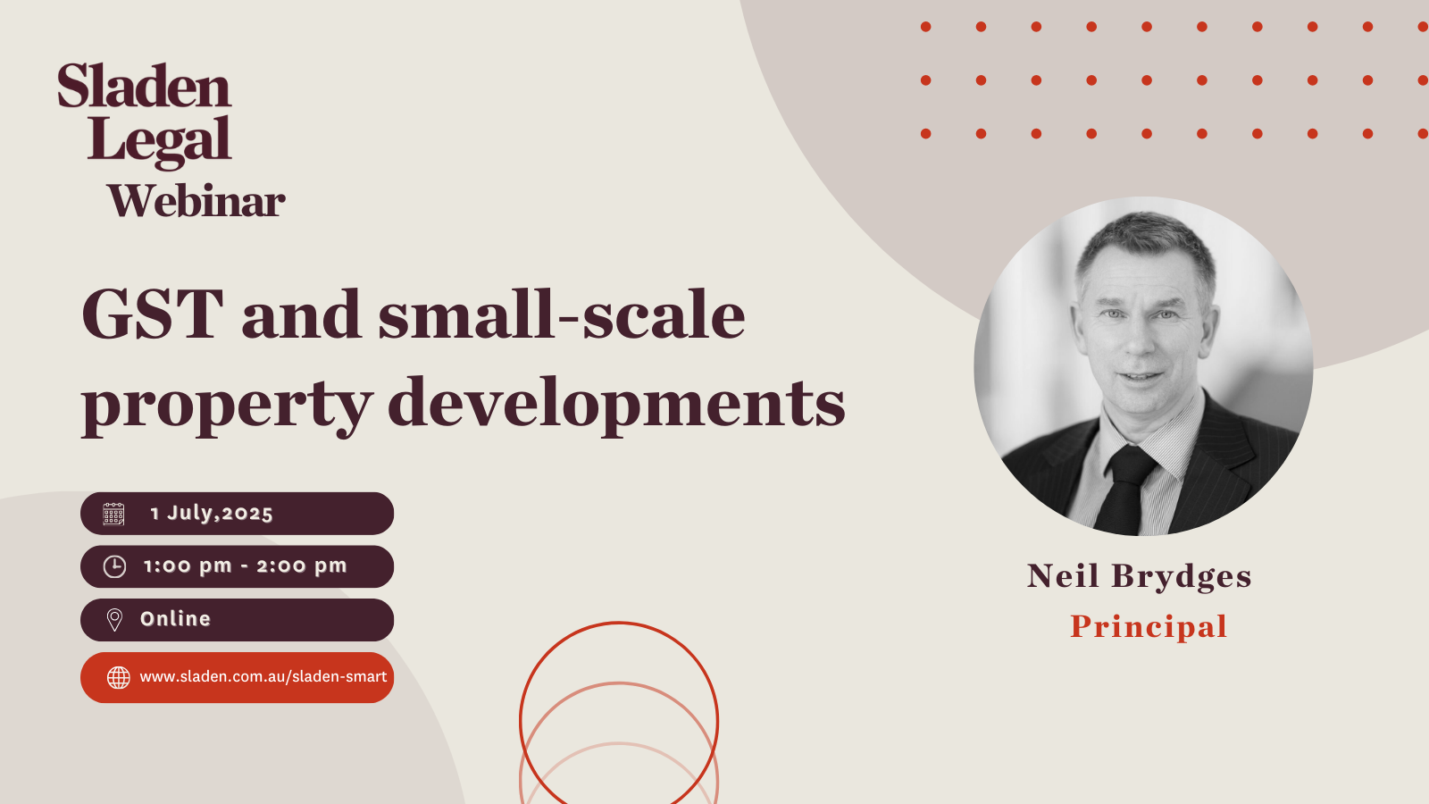 GST and small-scale property developments