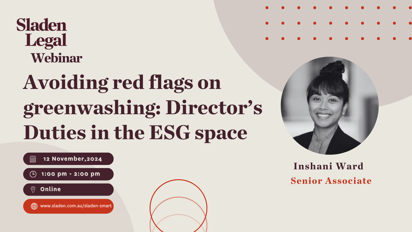 Avoiding red flags on greenwashing: Director’s Duties in the ESG space