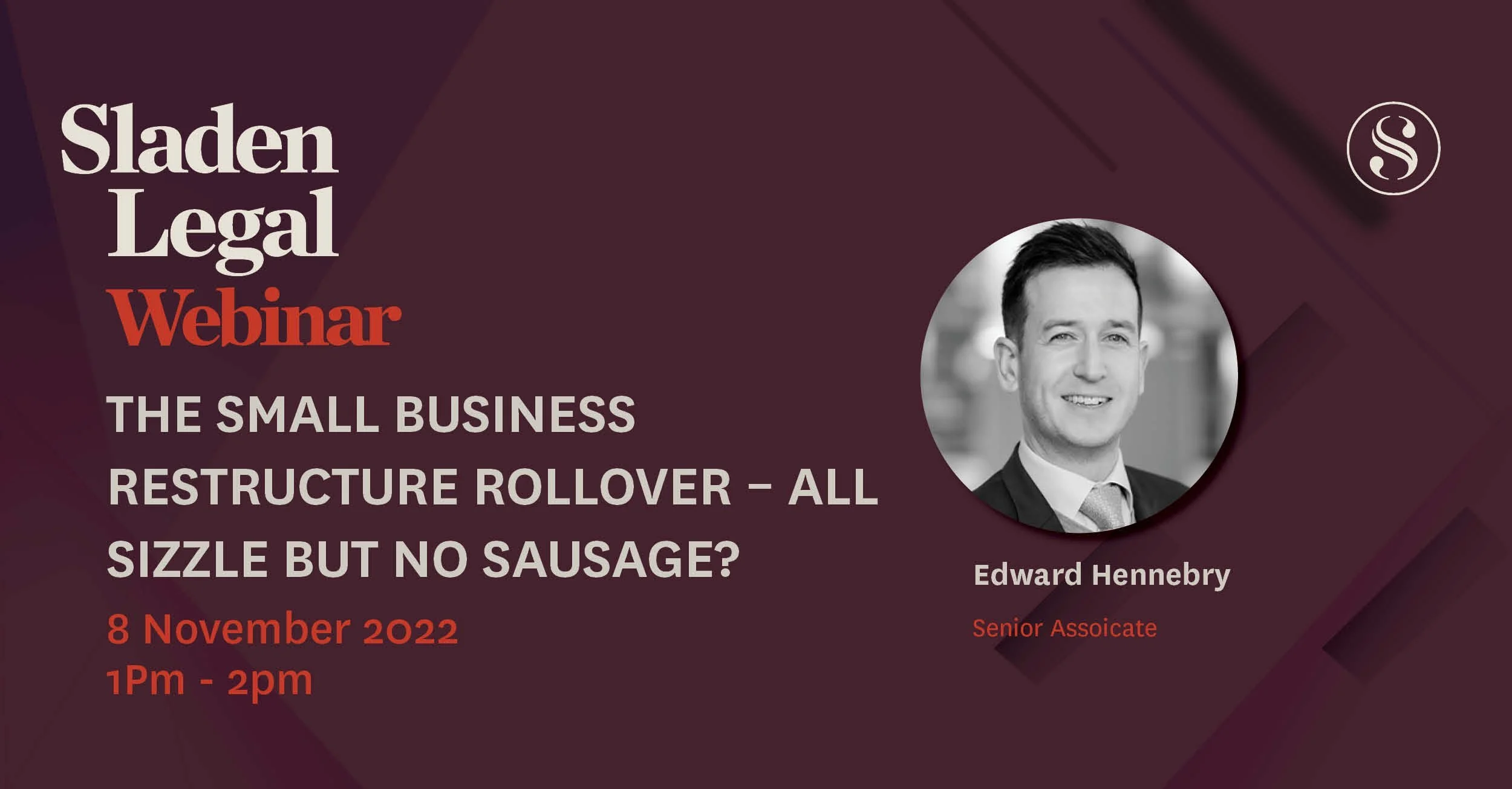 The Small Business Restructure Rollover – all sizzle but no sausage?