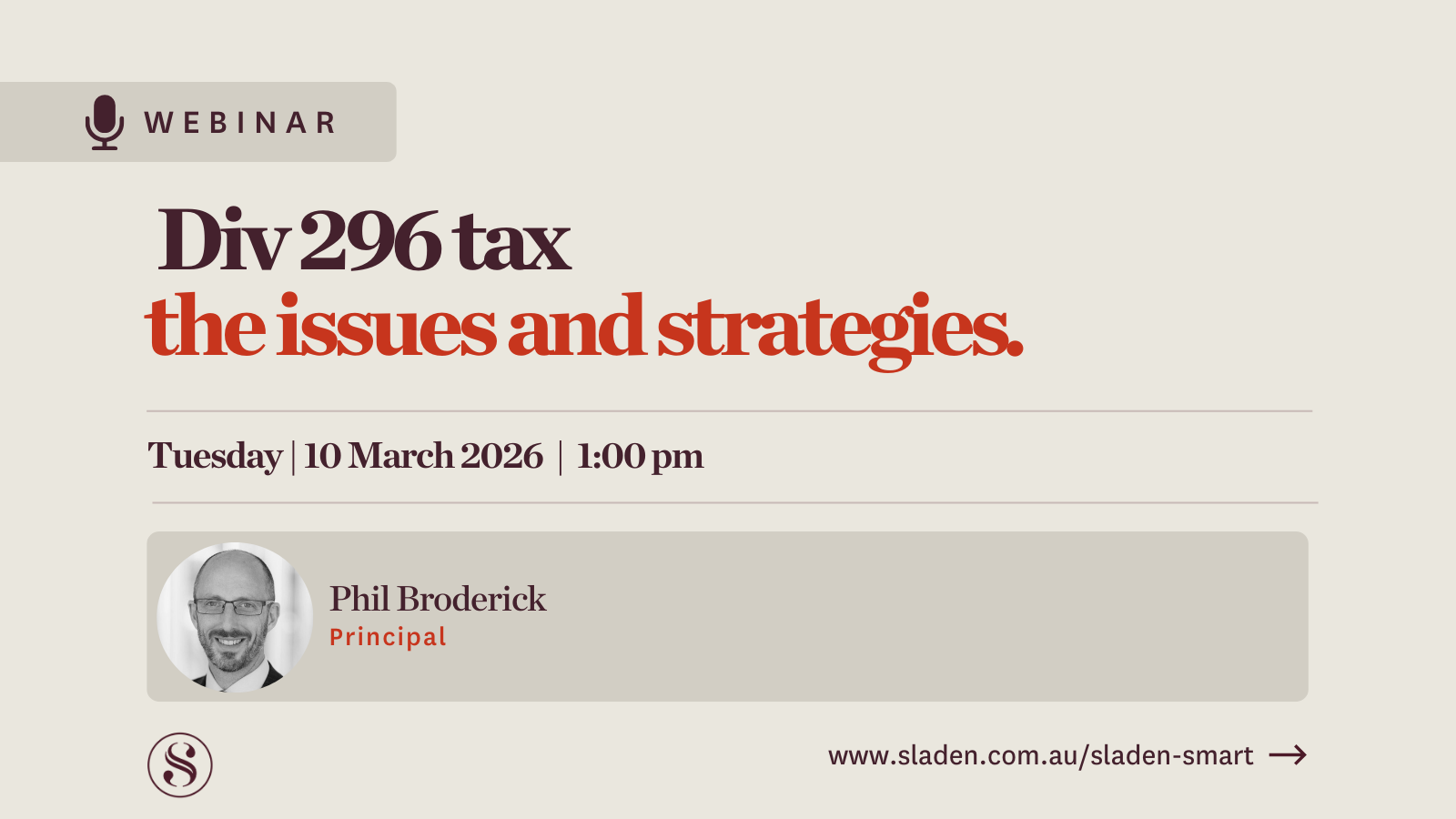 Div 296 tax – the issues and strategies