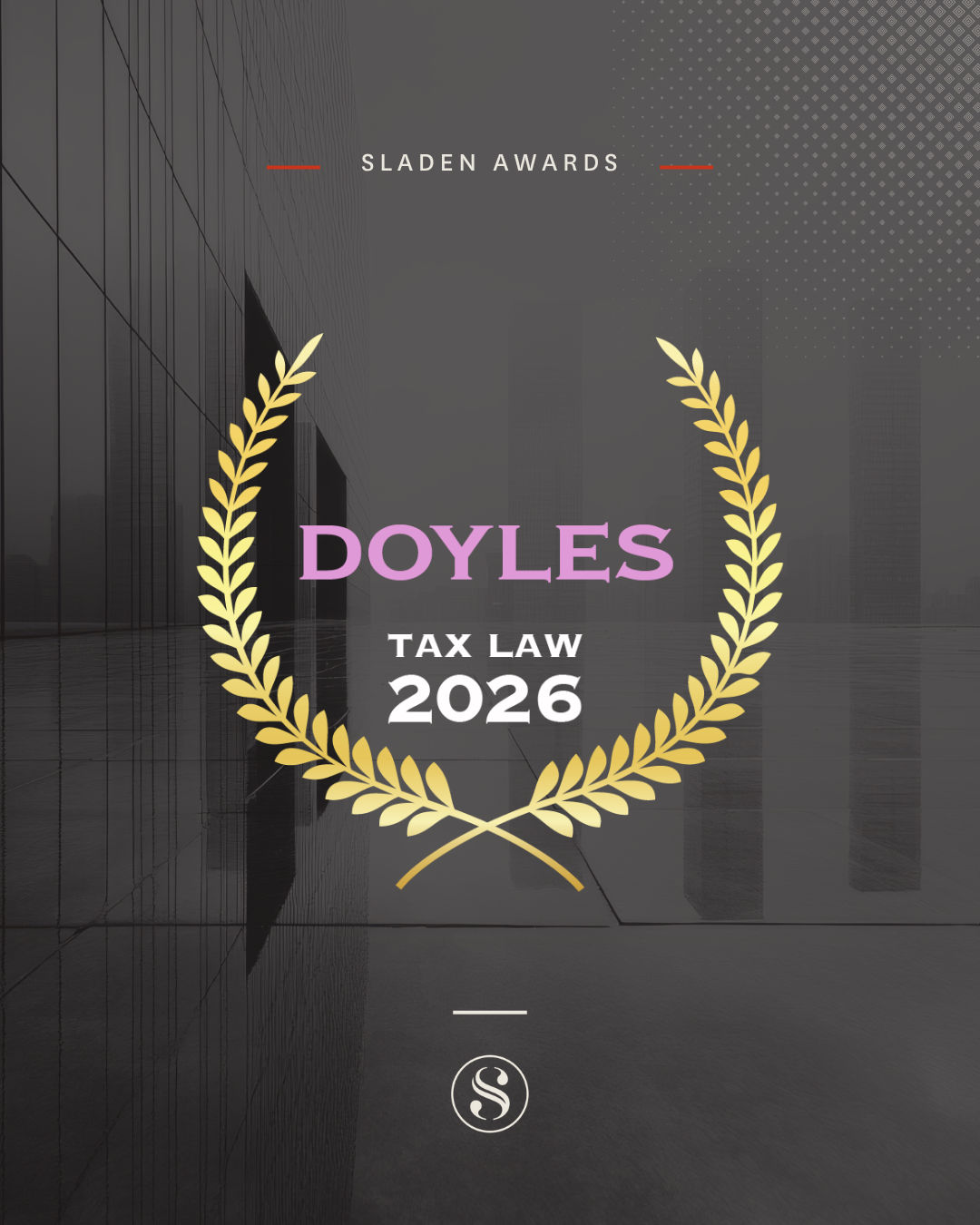 Sladen Legal’s Tax Practice Recognised in Doyles Guide Victoria 2026