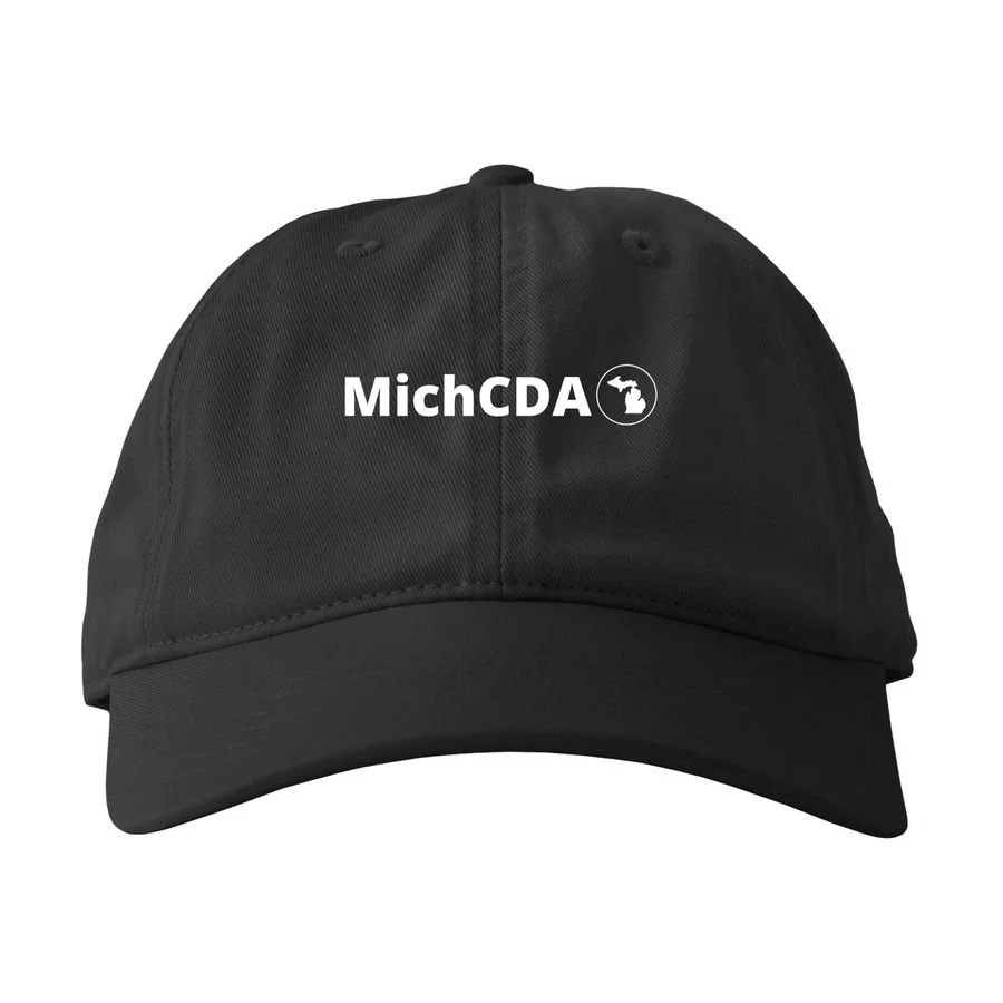 MichCDA Printed Classic Baseball Cap - $20