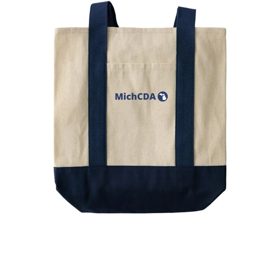 MichCDA Branded Reusable Grocery Tote - $25