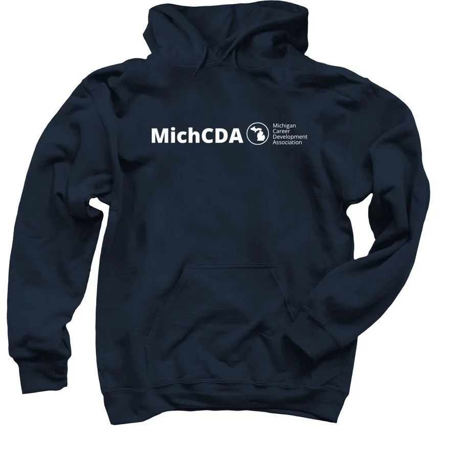 MichCDA White Logo Apparel - Pullover Hoodie - $37