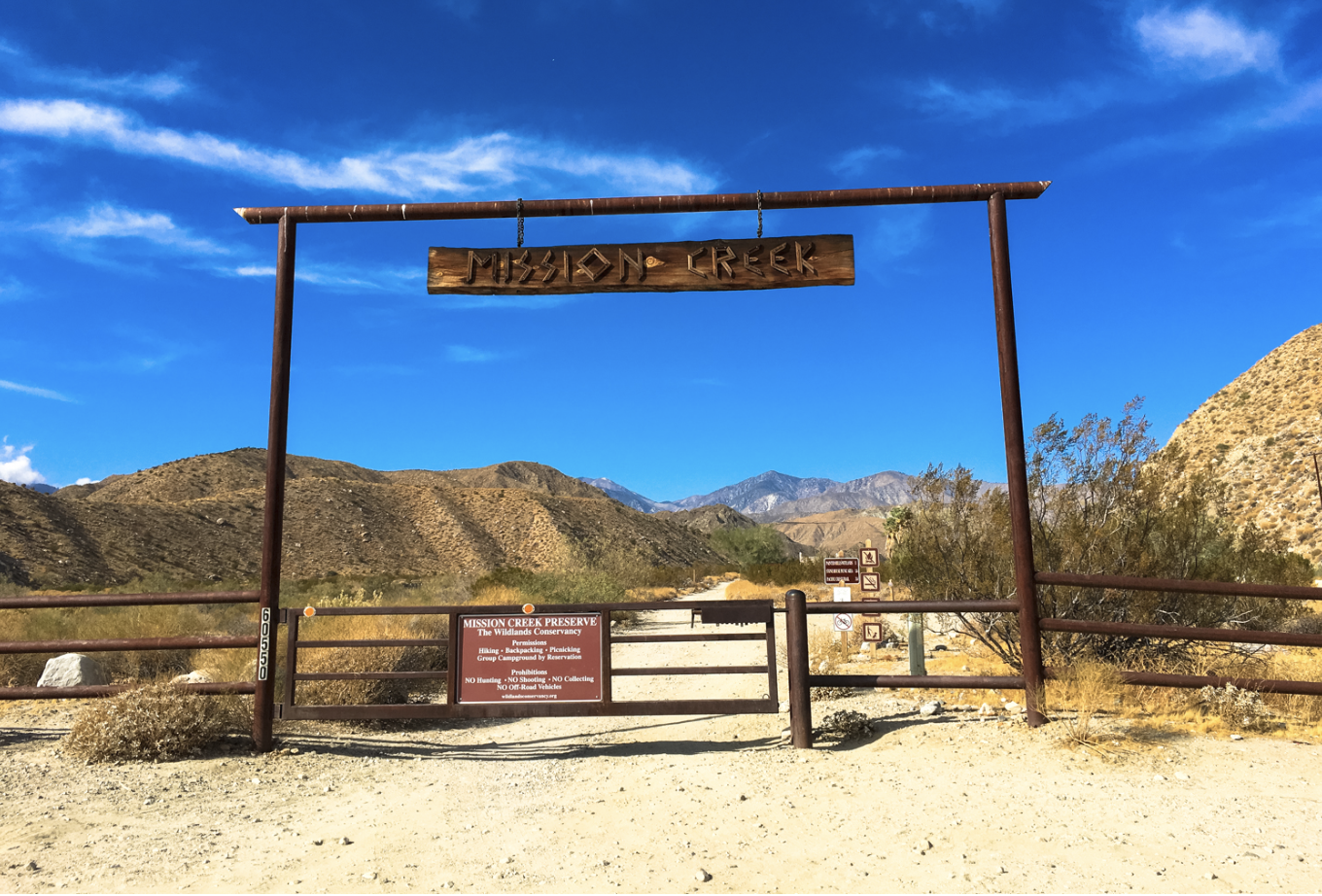 Mission Creek Preserve Trail- Desert Hot Springs