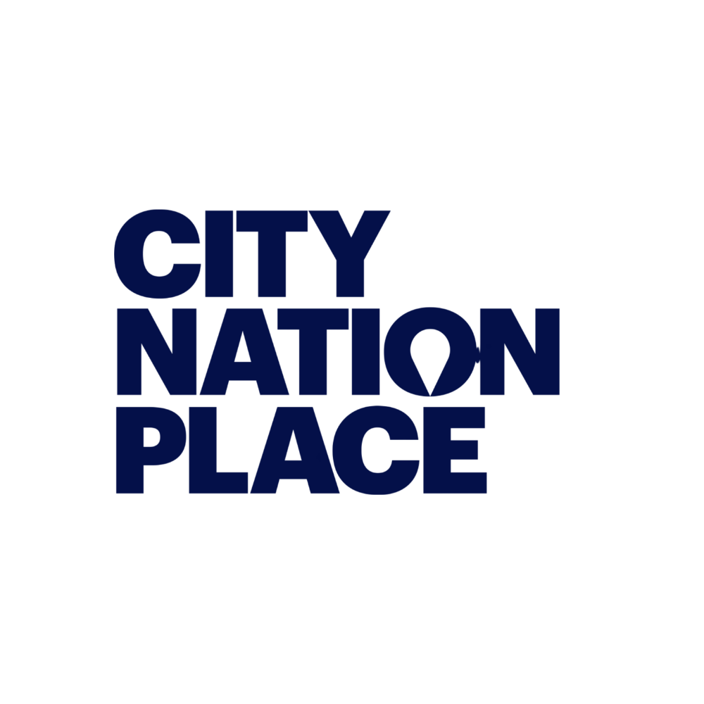 City Nation Place logo blue
