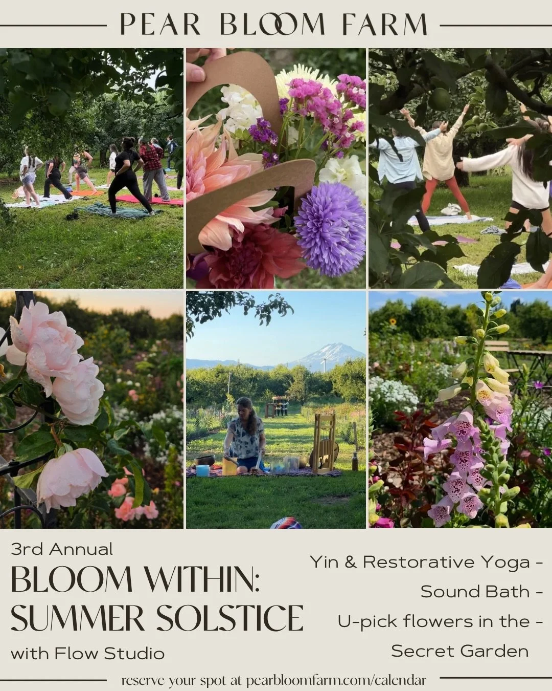 It&rsquo;s that time of year again ☀️🌹

Join us for our 3rd Annual Bloom Within: Summer Solstice Reset with @flowstudiohr 🧘🏻&zwj;♀️

Date: June 21st, 2026 
Time: 11:30-1pm 

Celebrate the longest day of the year with a grounding morning in our Sec