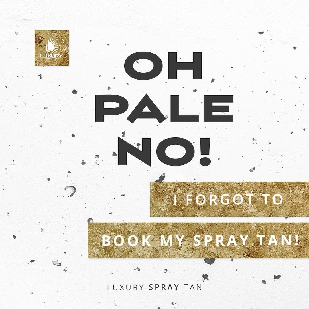 We recommend booking in advance or setting an alarm. ⏰ Did you know you can book 24/7? There&rsquo;s a button in our bio. 👆🏻#BookAnytime #NowIsGood #LuxurySprayTan
-
-
-
-
-
-
-
#SprayTanMePlease #LuxurySprayTanning #ThatTanTho #SprayTanInScottsdal