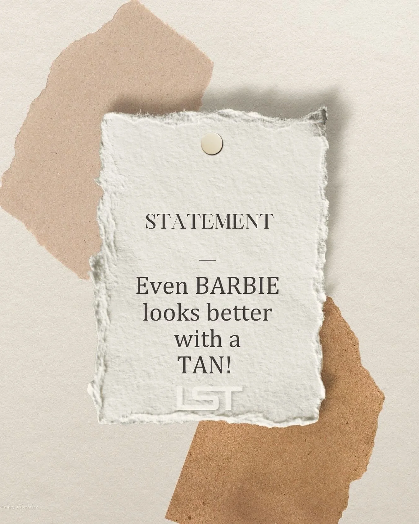 Even Barbie knows a glow makes everything better 💅🏼 Whether you&rsquo;re hitting an event, photoshoot, or just want that confidence boost a flawless Luxury Spray Tan is always the right move.

Book your tan and let your inner Barbie shine!
📲 Link 