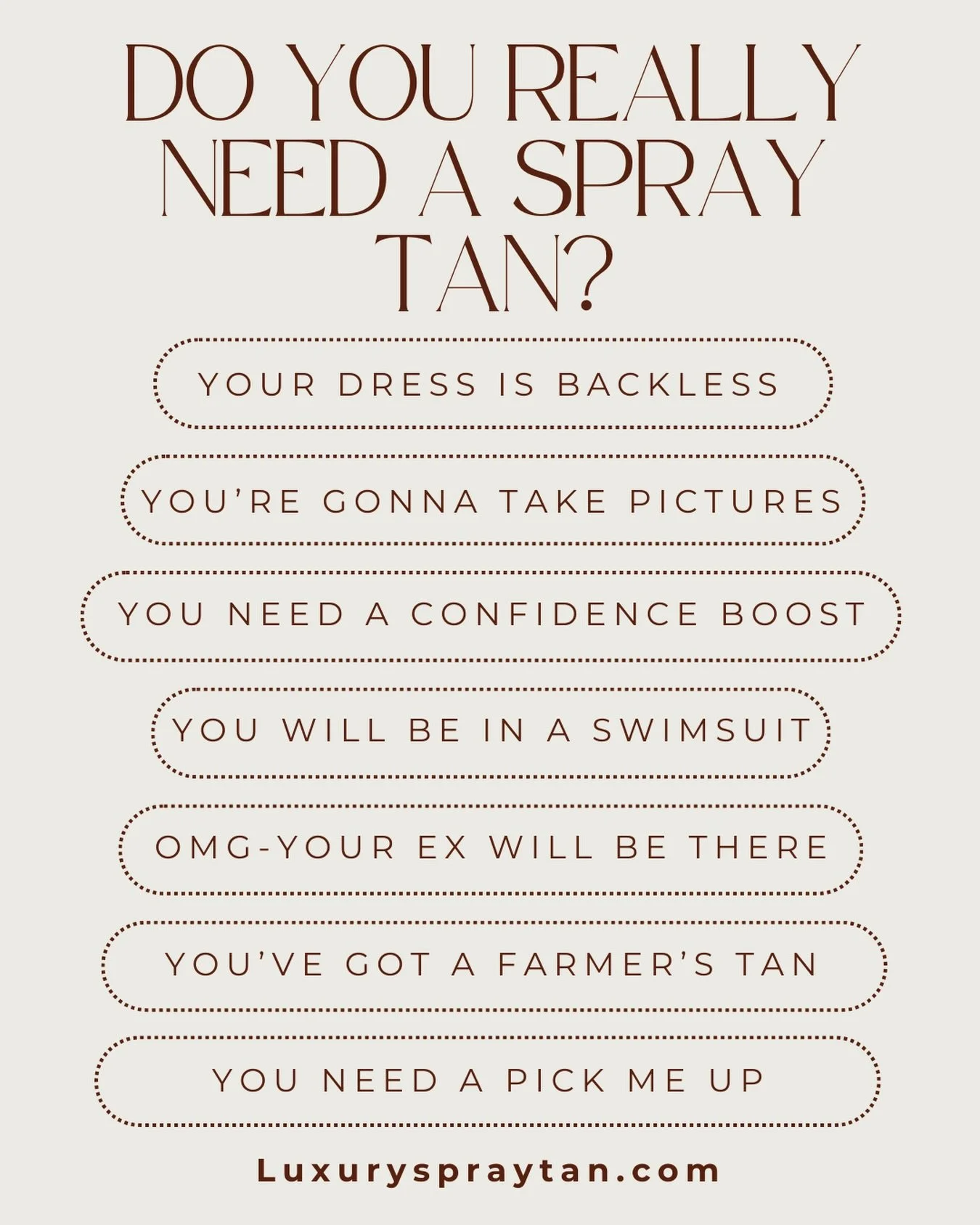 Listen&hellip; I don&rsquo;t make the rules. I just make you bronzed, blended, and unbothered. 

Book the glow.
Let them wonder.

#LuxurySprayTan #ScottsdaleGlow #AZBeauty #SprayTanSeason #BacklessReady