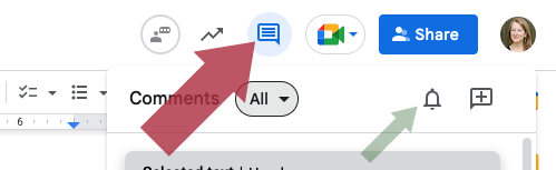 How to Use Google Docs: Notifications — M.C. Benner Dixon