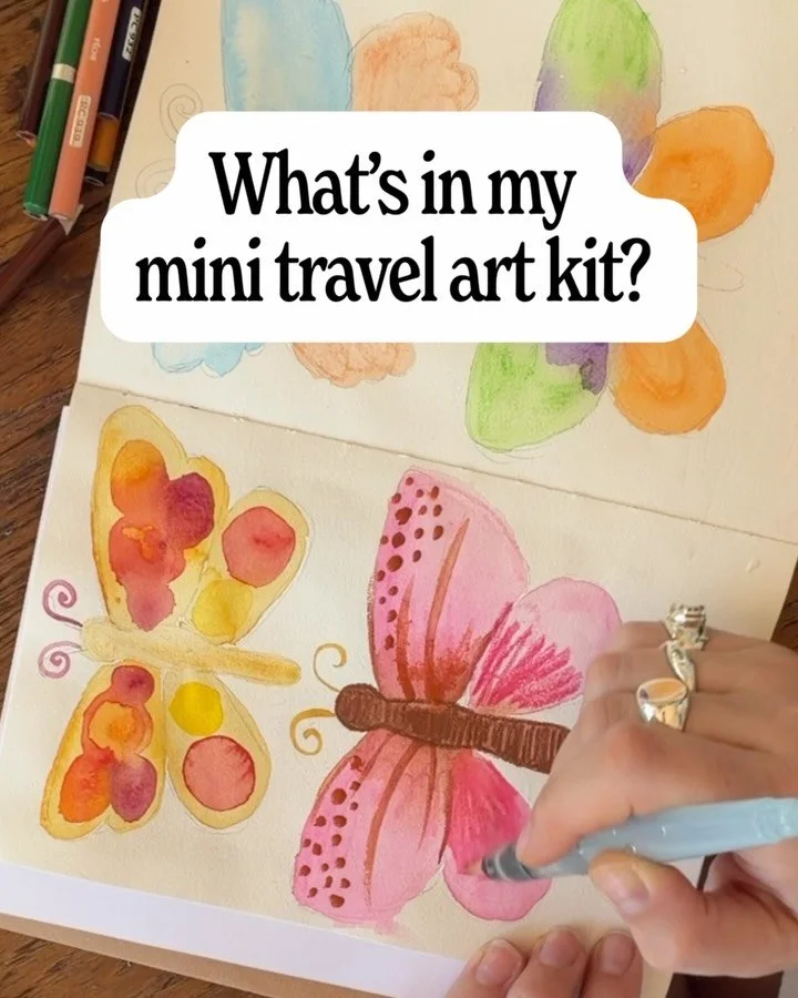 I spent way too much time thinking about what I should pack in a travel art kit that I can take out and about. So far I&rsquo;ve been really happy with my choices! Artists and illustrators I would love to hear what essentials you pack in yours and re