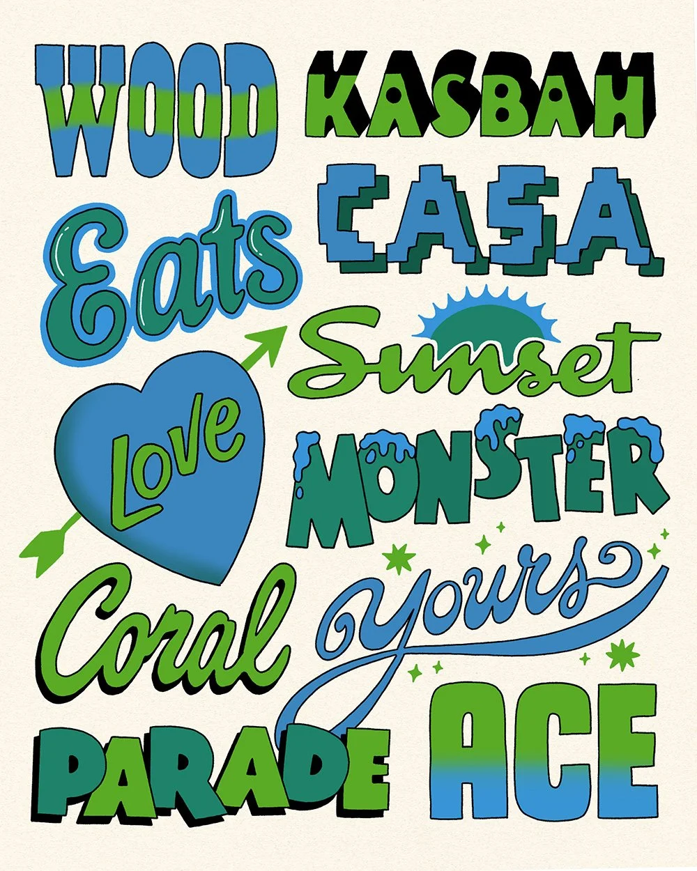 lettering
