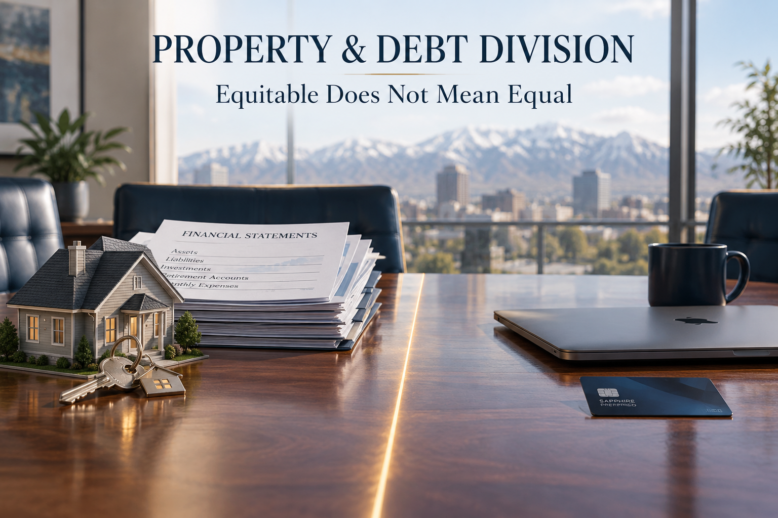 Property and Debt Division in Utah Divorce