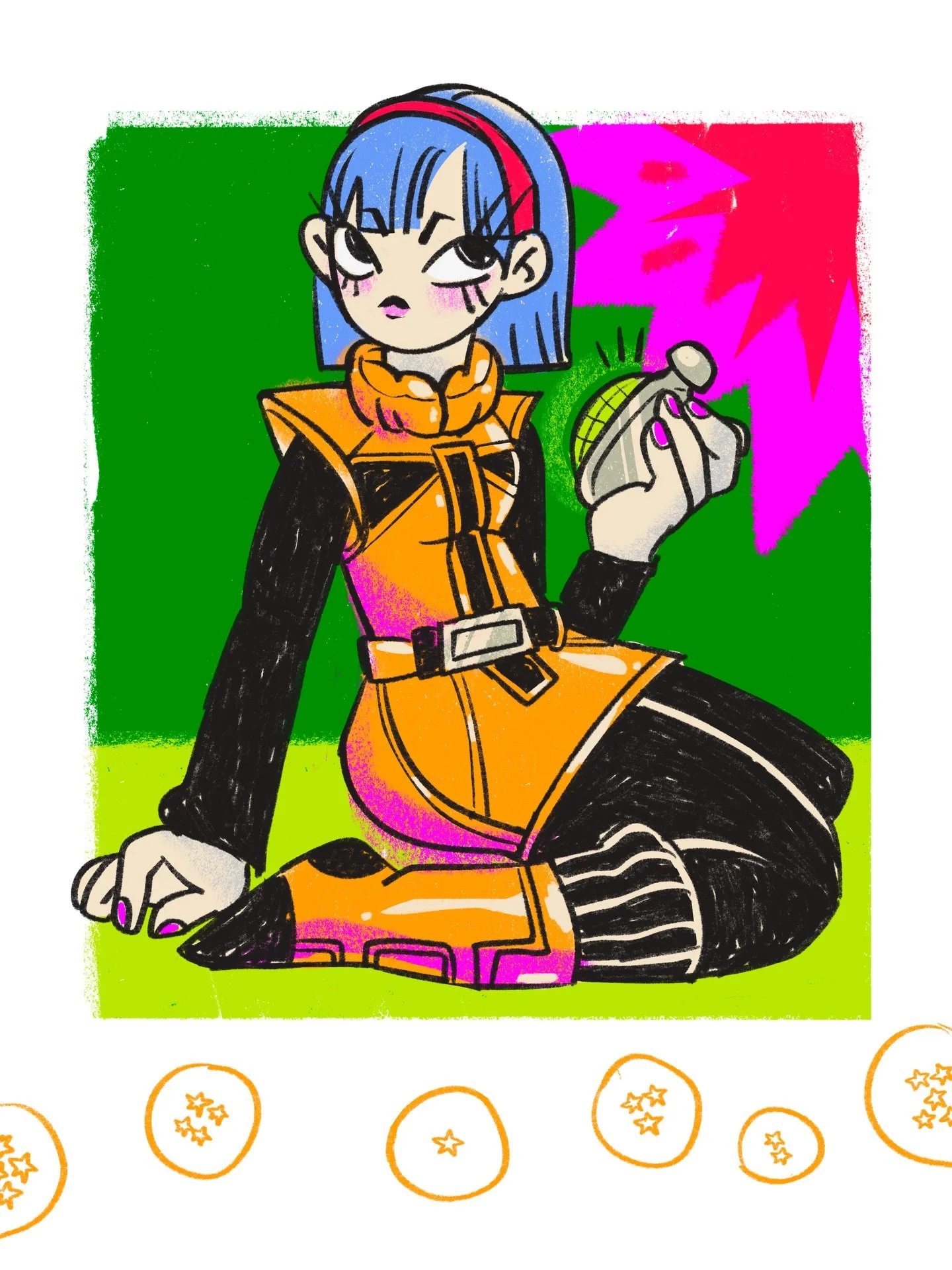 Day 11: Dragon Ball Z. I myself am a Gohan girl but Bulma is absolute peak. We watched DBZ a lot growing up but I only had the pleasure of watching with a full brain last year and wow. Obsessed. #watzavhaunts