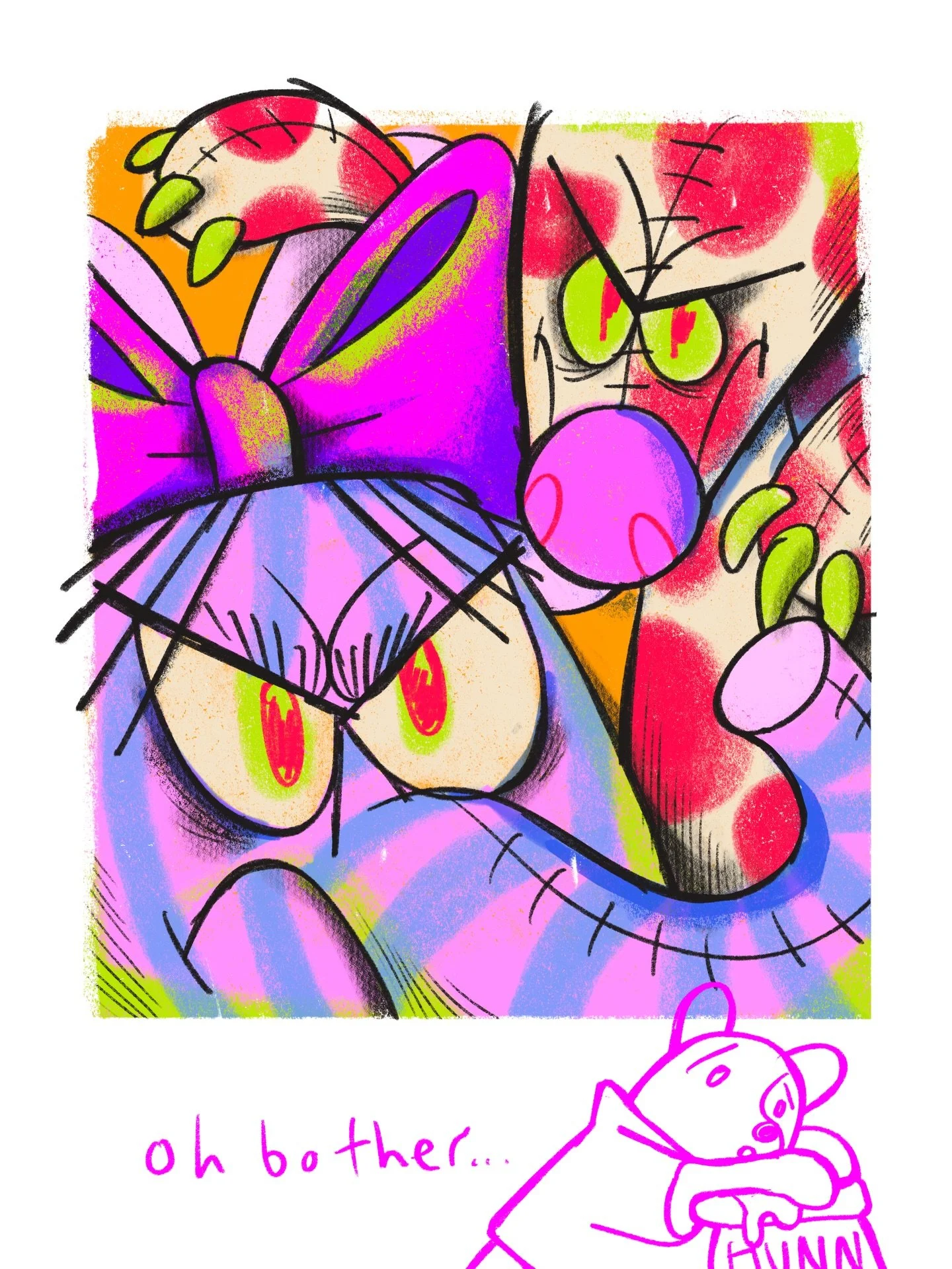 Day 15: Winnie the Pooh. A Heffalump or Woozle is very confusel. 🐘🦡⁉️ literal nightmare fuel- did not like as a child, don&rsquo;t like now. #watzavhaunts