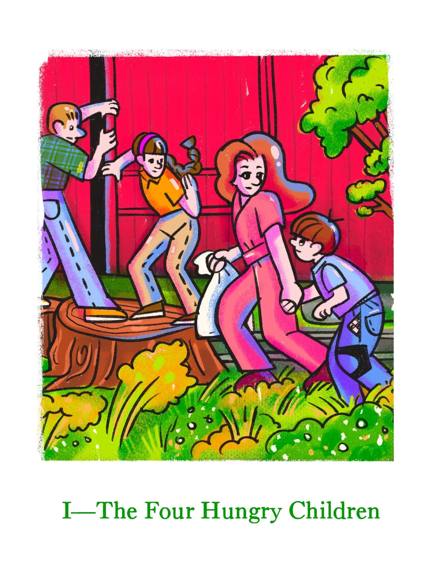 Day 23: Boxcar Children. Don&rsquo;t remember much about the story other than these four orphaned children lived in a boxcar, maybe solving mysteries at some point? What I fondly remember is my siblings and I all in momma zav&rsquo;s bed, silent as m