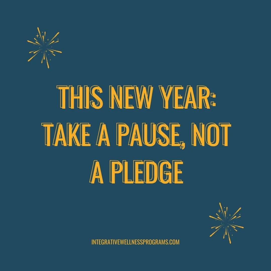 New Year, same YOU. Instead of rushing into resolutions that add pressure, why not start 2024 by pausing and reflecting? 

Celebrate what you&rsquo;ve accomplished, check in with yourself, and embrace self-compassion.

You don&rsquo;t have to be perf