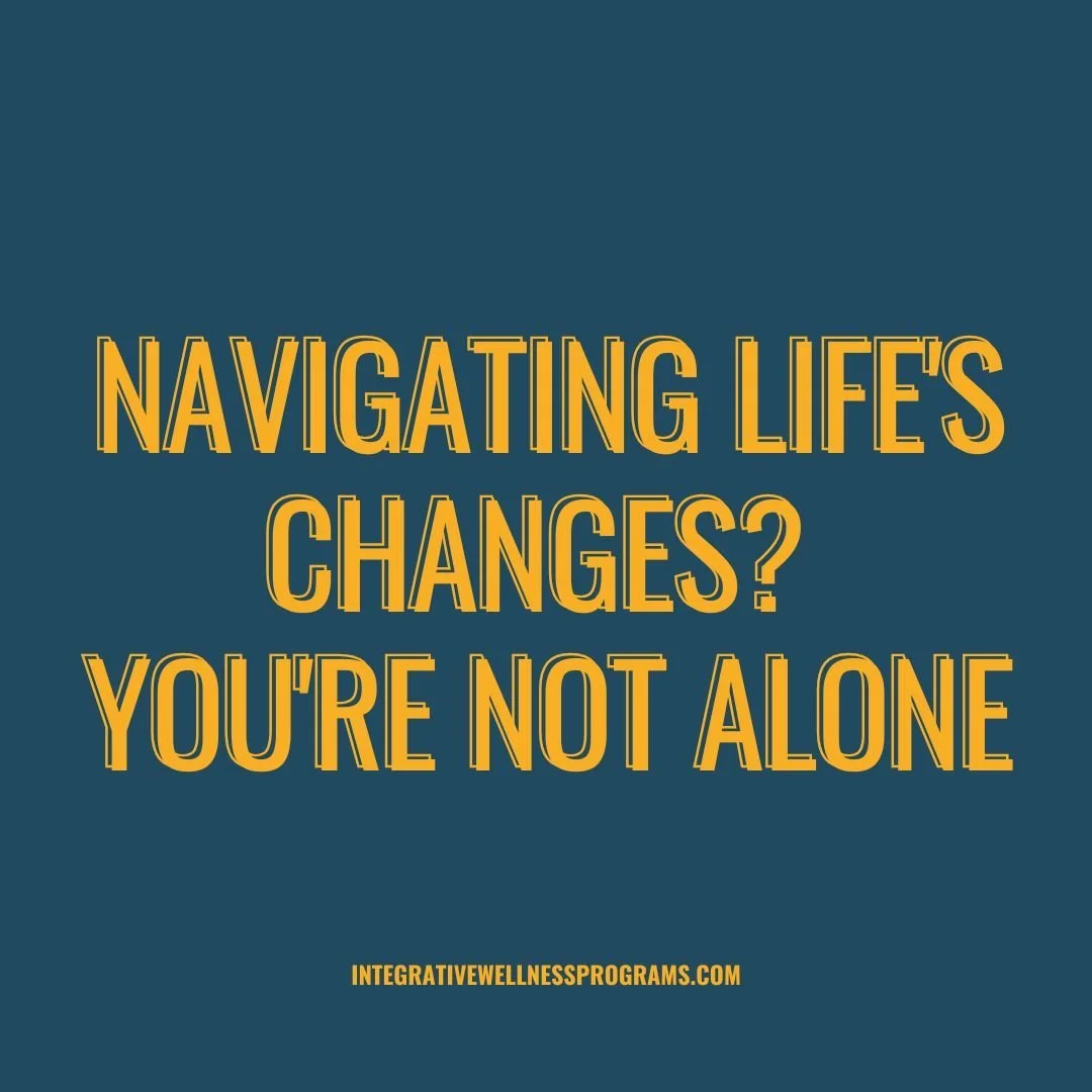 Whether it&rsquo;s a new career, relationship, or major life shift, transitions can be overwhelming. At Integrative Wellness Programs, we&rsquo;re here to guide you through it.

✨ Sarah K. Hodges, LMFT, our expert in life transitions, shares insights