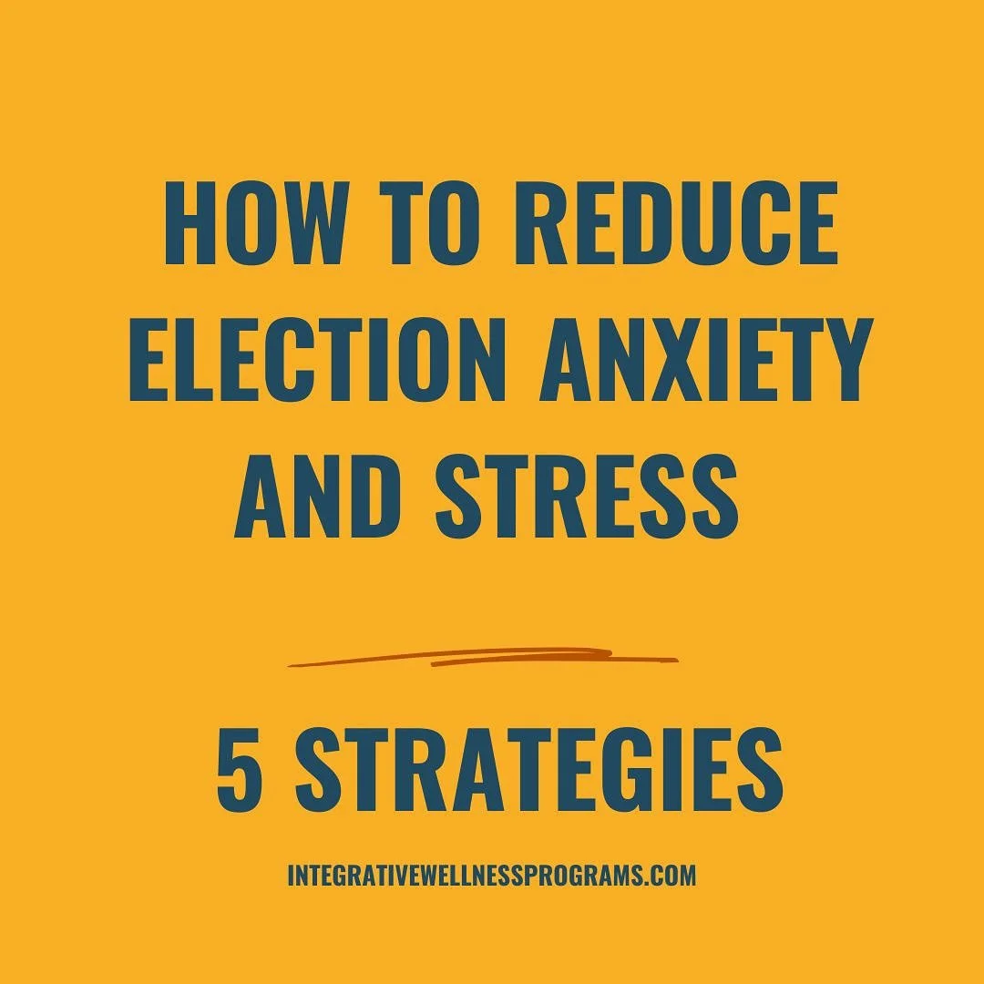 Five strategies you can use to feel grounded, reduce overwhelm, and regain a sense of control during the election. Schedule a complimentary consultation now if you need additional support. Link in bio. 
.
.
.
#seattletherapists&nbsp;#integrativewelln