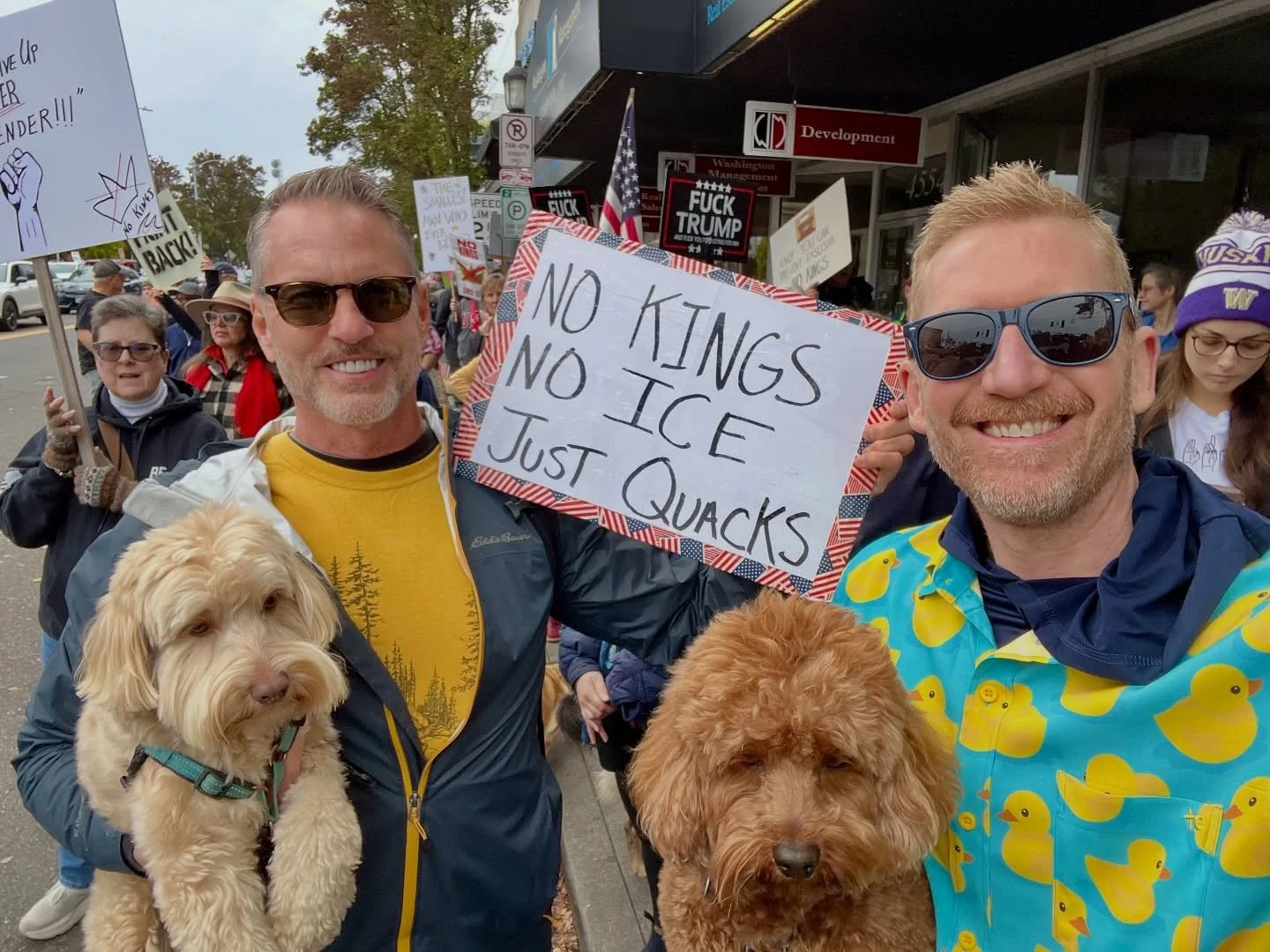 No, we’re not the threat. We aren’t Antifa. We don’t hate America. Our Democratic cities aren’t burning down. Let’s get that straight.
We didn’t storm the Capitol.
We’re not banning books or targeting teache