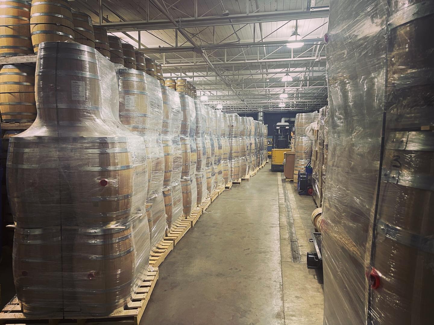 Nothing better than a steady supply of barrels from our friends at The Barrel Mill. We get to continue laying down the best whiskey possible.